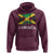 Jamaica Hoodie Retro Vintage Jamaican Pride Flag Lion Of Judah - Wonder Print Shop