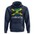 Jamaica Hoodie Retro Vintage Jamaican Pride Flag Lion Of Judah - Wonder Print Shop