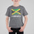 Jamaica T Shirt For Kid Retro Vintage Jamaican Pride Flag Lion Of Judah - Wonder Print Shop