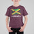 Jamaica T Shirt For Kid Retro Vintage Jamaican Pride Flag Lion Of Judah - Wonder Print Shop