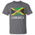 Jamaica T Shirt Retro Vintage Jamaican Pride Flag Lion Of Judah - Wonder Print Shop