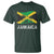 Jamaica T Shirt Retro Vintage Jamaican Pride Flag Lion Of Judah - Wonder Print Shop
