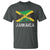 Jamaica T Shirt Retro Vintage Jamaican Pride Flag Lion Of Judah - Wonder Print Shop