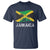 Jamaica T Shirt Retro Vintage Jamaican Pride Flag Lion Of Judah - Wonder Print Shop