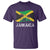 Jamaica T Shirt Retro Vintage Jamaican Pride Flag Lion Of Judah - Wonder Print Shop