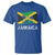Jamaica T Shirt Retro Vintage Jamaican Pride Flag Lion Of Judah - Wonder Print Shop
