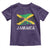 Jamaica Toddler T Shirt Retro Vintage Jamaican Pride Flag Lion Of Judah - Wonder Print Shop