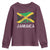 Jamaica Youth Sweatshirt Retro Vintage Jamaican Pride Flag Lion Of Judah - Wonder Print Shop