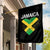 Jamaican Heart Flag Garden Flag Patriotic Jamaica Girls Proud Jamaican Roots - Wonder Print Shop