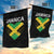 Jamaican Heart Flag Garden Flag Patriotic Jamaica Girls Proud Jamaican Roots - Wonder Print Shop