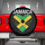 Jamaican Heart Flag Spare Tire Cover Patriotic Jamaica Girls Proud Jamaican Roots - Wonder Print Shop