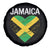Jamaican Heart Flag Spare Tire Cover Patriotic Jamaica Girls Proud Jamaican Roots - Wonder Print Shop