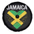 Jamaican Heart Flag Spare Tire Cover Patriotic Jamaica Girls Proud Jamaican Roots - Wonder Print Shop