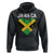 Jamaican Heart Flag Hoodie Patriotic Jamaica Girls Proud Jamaican Roots - Wonder Print Shop