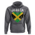 Jamaican Heart Flag Hoodie Patriotic Jamaica Girls Proud Jamaican Roots - Wonder Print Shop