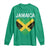 Jamaican Heart Flag Long Sleeve Shirt Patriotic Jamaica Girls Proud Jamaican Roots - Wonder Print Shop