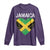 Jamaican Heart Flag Long Sleeve Shirt Patriotic Jamaica Girls Proud Jamaican Roots - Wonder Print Shop