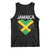 Jamaican Heart Flag Tank Top Patriotic Jamaica Girls Proud Jamaican Roots - Wonder Print Shop