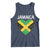 Jamaican Heart Flag Tank Top Patriotic Jamaica Girls Proud Jamaican Roots - Wonder Print Shop
