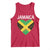 Jamaican Heart Flag Tank Top Patriotic Jamaica Girls Proud Jamaican Roots - Wonder Print Shop