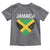 Jamaican Heart Flag Toddler T Shirt Patriotic Jamaica Girls Proud Jamaican Roots - Wonder Print Shop