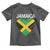Jamaican Heart Flag Toddler T Shirt Patriotic Jamaica Girls Proud Jamaican Roots - Wonder Print Shop