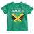 Jamaican Heart Flag Toddler T Shirt Patriotic Jamaica Girls Proud Jamaican Roots - Wonder Print Shop