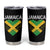 Jamaican Heart Flag Tumbler Cup Patriotic Jamaica Girls Proud Jamaican Roots - Wonder Print Shop