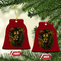 Rasta Reggae Lion Smoking Weed Ceramic Ornament Jamaican Reggae Music and Weed Lovers - Wonder Print Shop