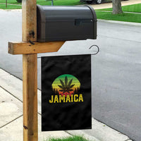 Jamaica Stoner Garden Flag Rasta Sunset Cannabis Marijuana Weed Lovers 420 - Wonder Print Shop