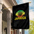 Jamaica Stoner Garden Flag Rasta Sunset Cannabis Marijuana Weed Lovers 420 - Wonder Print Shop