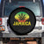 Jamaica Stoner Spare Tire Cover Rasta Sunset Cannabis Marijuana Weed Lovers 420 - Wonder Print Shop