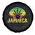 Jamaica Stoner Spare Tire Cover Rasta Sunset Cannabis Marijuana Weed Lovers 420 - Wonder Print Shop