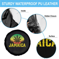 Jamaica Stoner Spare Tire Cover Rasta Sunset Cannabis Marijuana Weed Lovers 420 - Wonder Print Shop