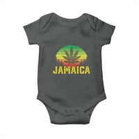 Jamaica Stoner Baby Onesie Rasta Sunset Cannabis Marijuana Weed Lovers 420 - Wonder Print Shop