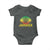 Jamaica Stoner Baby Onesie Rasta Sunset Cannabis Marijuana Weed Lovers 420 - Wonder Print Shop