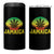 Jamaica Stoner 4 in 1 Can Cooler Tumbler Rasta Sunset Cannabis Marijuana Weed Lovers 420 - Wonder Print Shop
