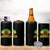 Jamaica Stoner 4 in 1 Can Cooler Tumbler Rasta Sunset Cannabis Marijuana Weed Lovers 420 - Wonder Print Shop