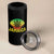 Jamaica Stoner 4 in 1 Can Cooler Tumbler Rasta Sunset Cannabis Marijuana Weed Lovers 420 - Wonder Print Shop