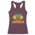 Jamaica Stoner Racerback Tank Top Rasta Sunset Cannabis Marijuana Weed Lovers 420 - Wonder Print Shop
