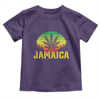 Jamaica Stoner Toddler T Shirt Rasta Sunset Cannabis Marijuana Weed Lovers 420 - Wonder Print Shop