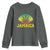 Jamaica Stoner Youth Sweatshirt Rasta Sunset Cannabis Marijuana Weed Lovers 420 - Wonder Print Shop
