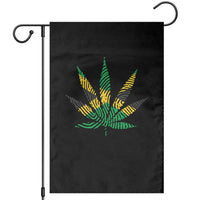 Jamaica Flag Cannabis Garden Flag Funny Stoner Weed Lovers Marijuana 420 - Wonder Print Shop