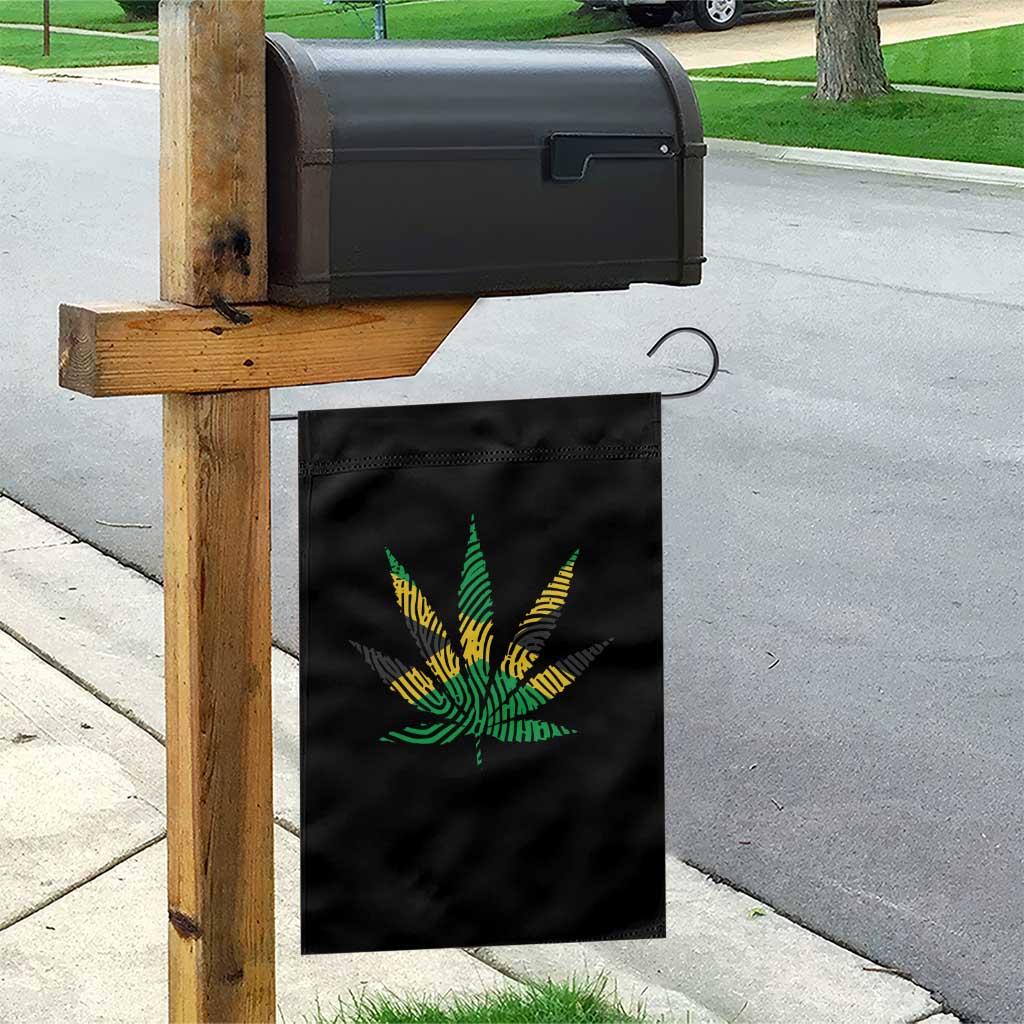 Jamaica Flag Cannabis Garden Flag Funny Stoner Weed Lovers Marijuana 420 - Wonder Print Shop