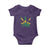 Jamaica Flag Cannabis Baby Onesie Funny Stoner Weed Lovers Marijuana 420 - Wonder Print Shop