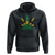 Jamaica Flag Cannabis Hoodie Funny Stoner Weed Lovers Marijuana 420 - Wonder Print Shop