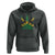 Jamaica Flag Cannabis Hoodie Funny Stoner Weed Lovers Marijuana 420 - Wonder Print Shop