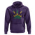 Jamaica Flag Cannabis Hoodie Funny Stoner Weed Lovers Marijuana 420 - Wonder Print Shop