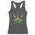 Jamaica Flag Cannabis Racerback Tank Top Funny Stoner Weed Lovers Marijuana 420 - Wonder Print Shop