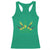Jamaica Flag Cannabis Racerback Tank Top Funny Stoner Weed Lovers Marijuana 420 - Wonder Print Shop